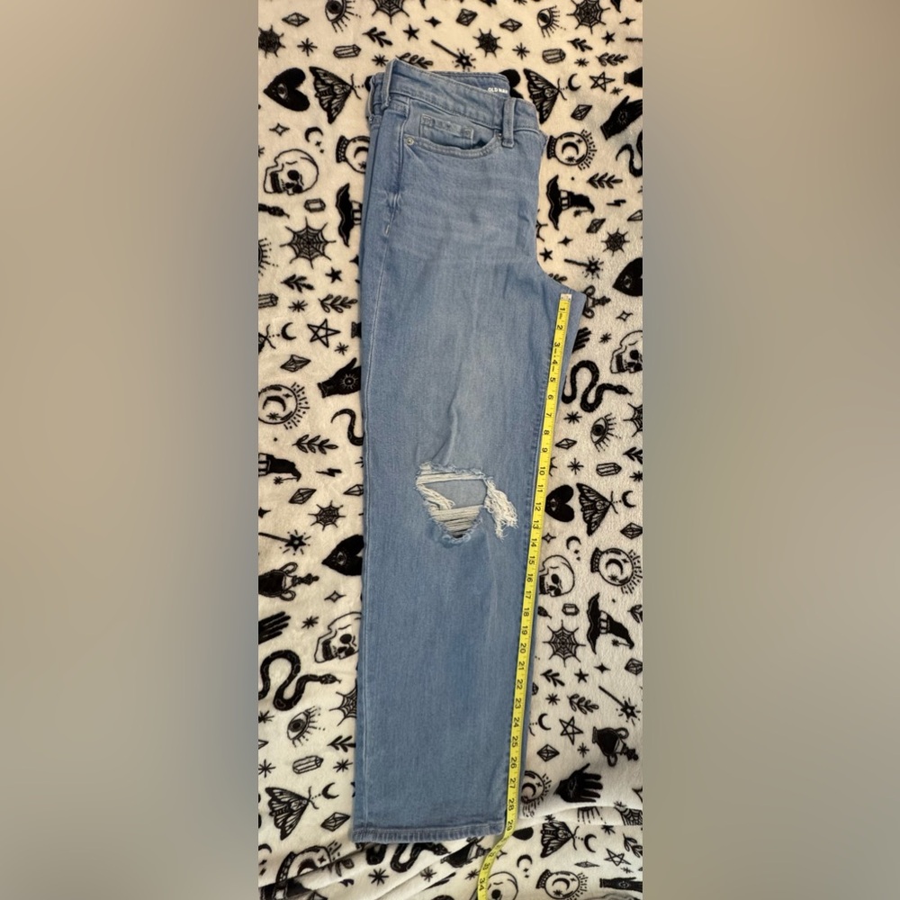 Old Navy Light Blue High-Rise Jeans